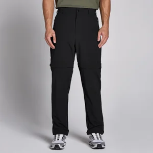 Moške pohodne hlače 2 v 1 Lifestyle MP – črne - Size XS