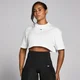 Ženska majica s kratkimi rokavi Origin Crop Graphic T-Shirt MP – bela