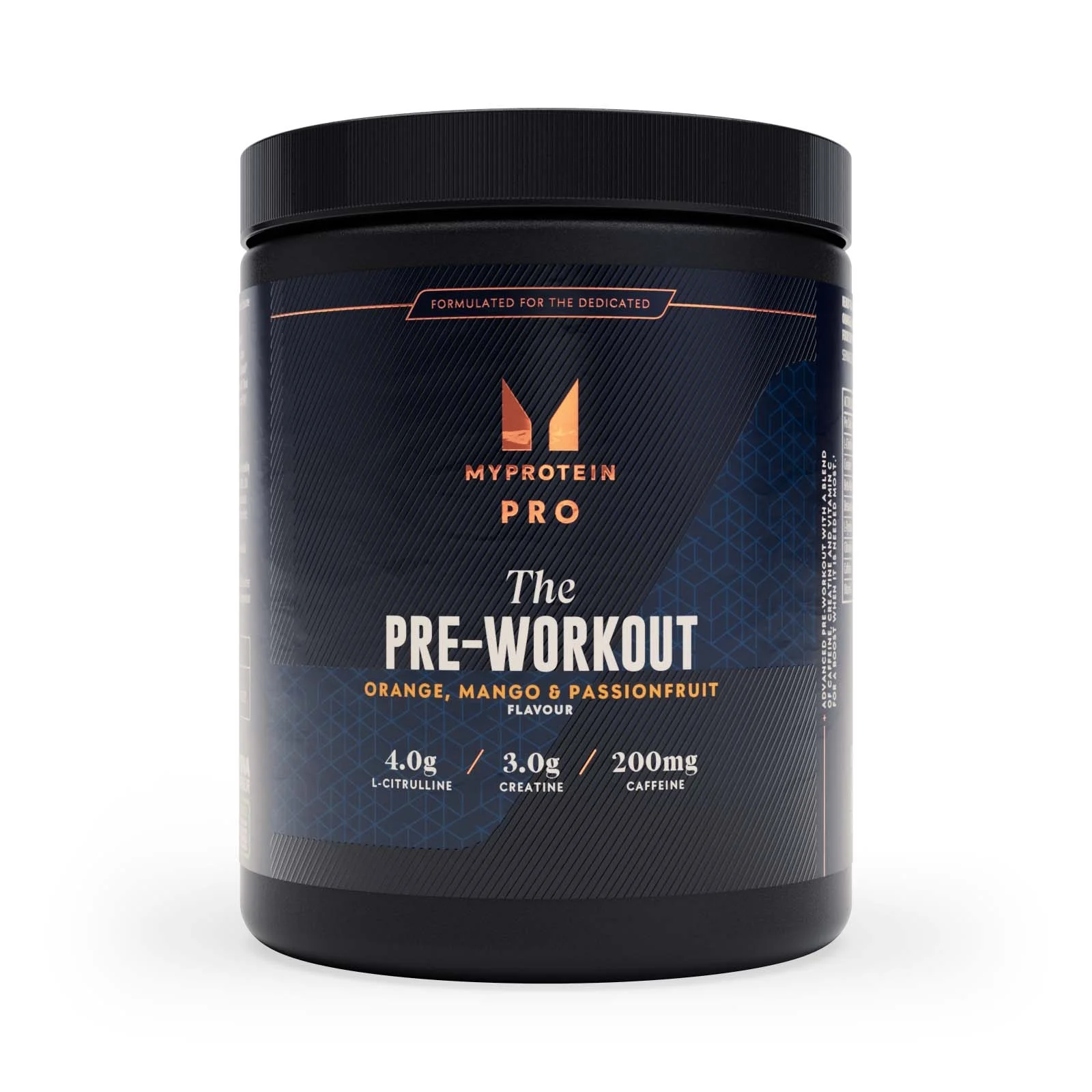 Myprotein THE Pre Workout - 30Porcij - Orange Mango Passionfruit Slika 1