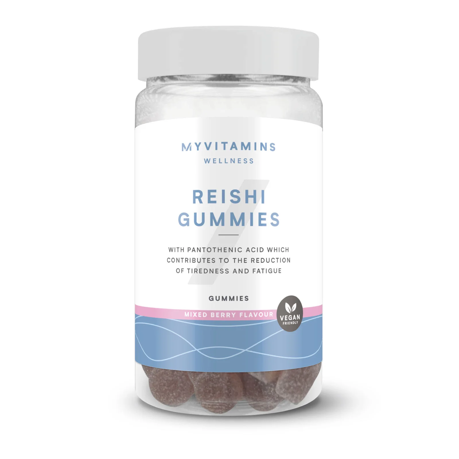Gumijasti bonboni z gobami Mushroom Gummies - 60gummies - Reishi (Relax) - Mixed Berry Slika 1