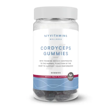 Gumijasti bonboni z gobami Mushroom Gummies - 60gummies - Cordyceps (Perform) - Mixed Fruit