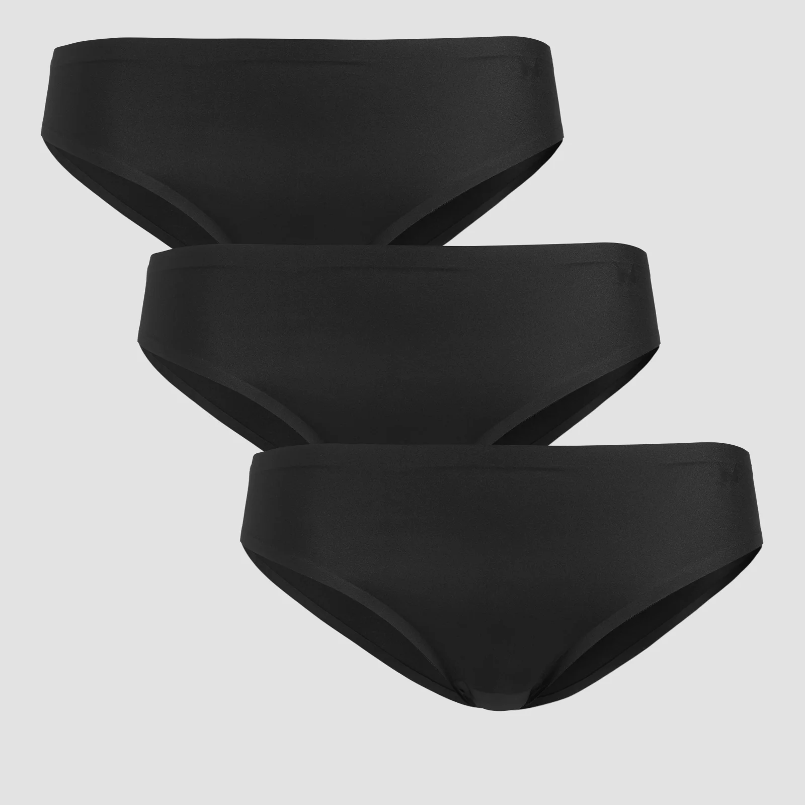 MP Women's Mid Rise No VPL Bikini Brief (3 Pack) - Black - M Slika 1
