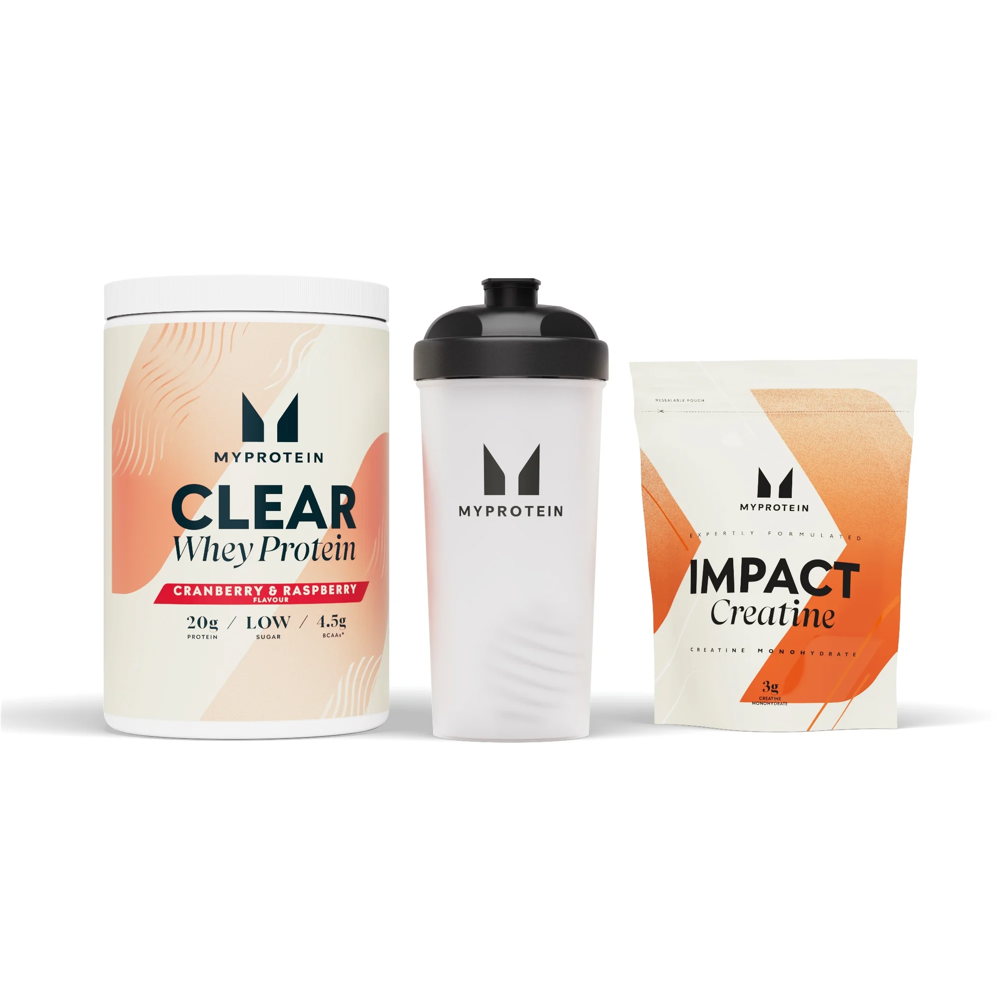 Paket izdelkov za zmogljivost Clear Performance - Cranberry & Raspberry - Unflavoured Slika 1