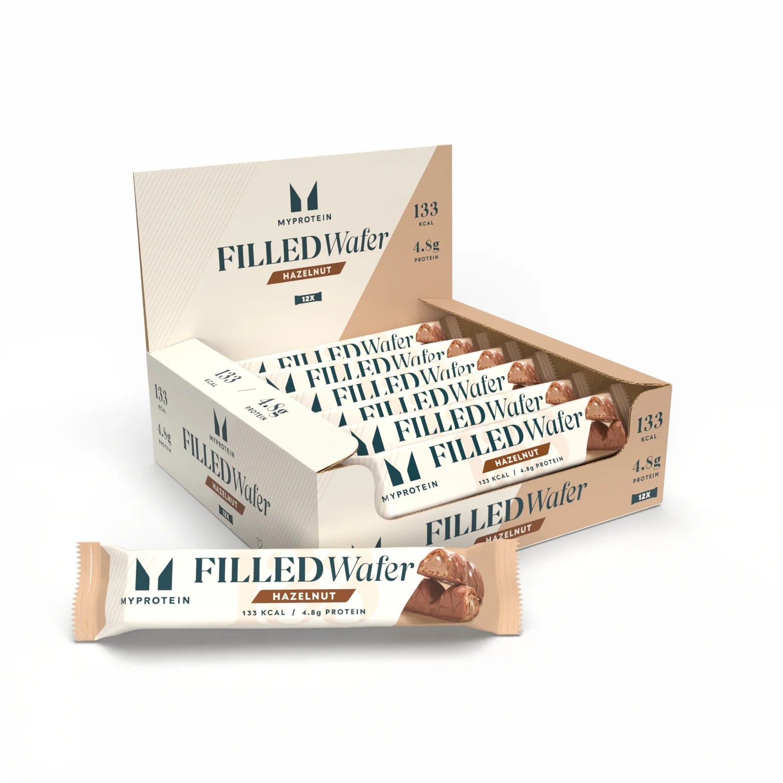 Polnjena napolitanka - 12x24g - Hazelnut Slika 1