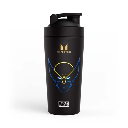 Šejker Myprotein Wolverine iz reciklirane kovine – črna