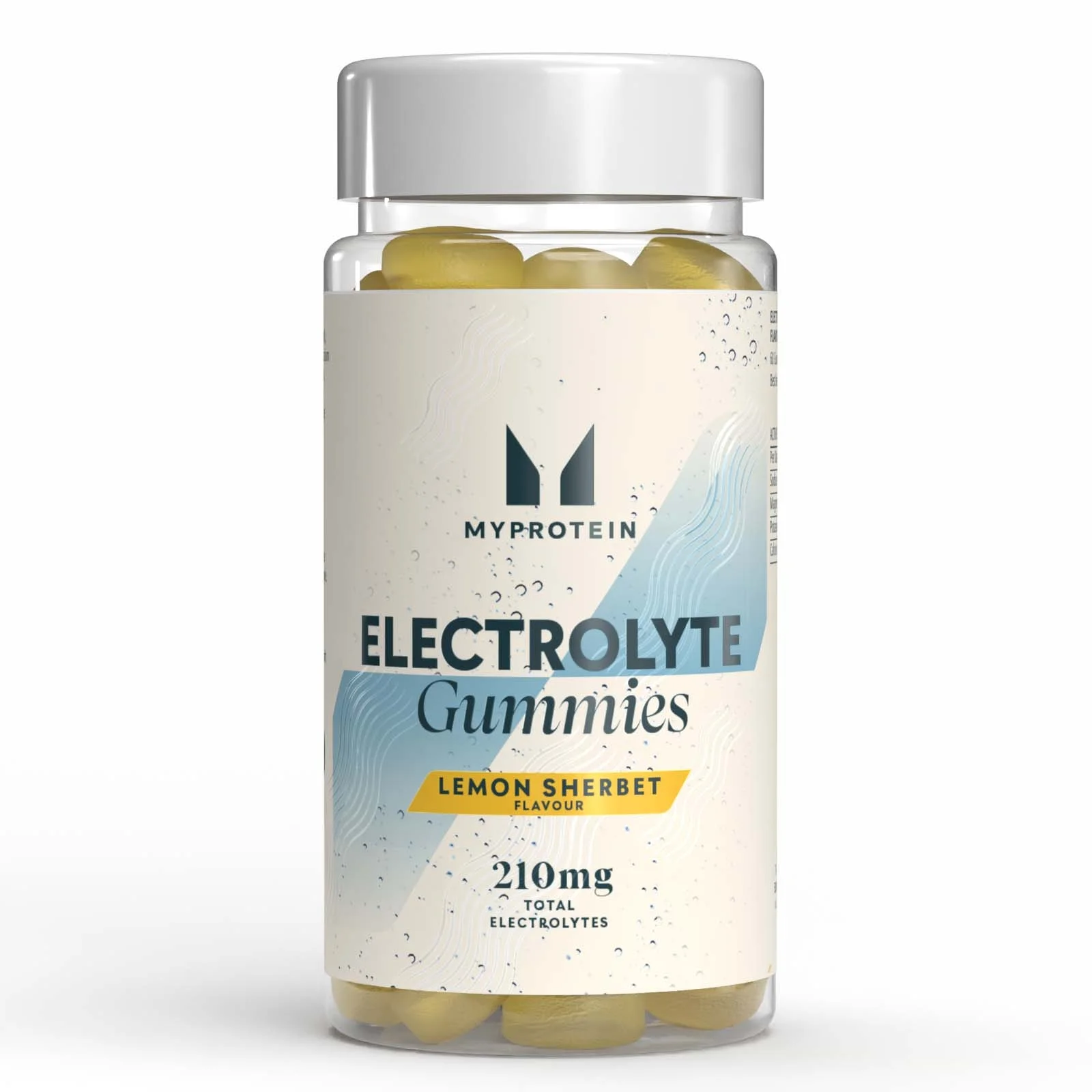 Gumijasti bonboni z elektroliti - 15servings - Lemon Sherbet Slika 1