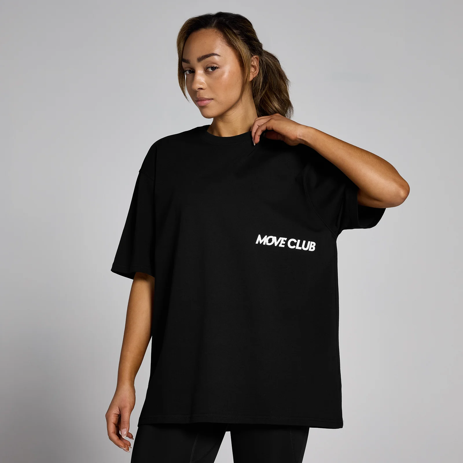 MP Unisex Move Club T-Shirt - Black - XXS-XS Slika 1