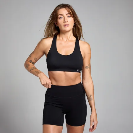 Ženski modrček Active Cross Back Adjustable MP – črn