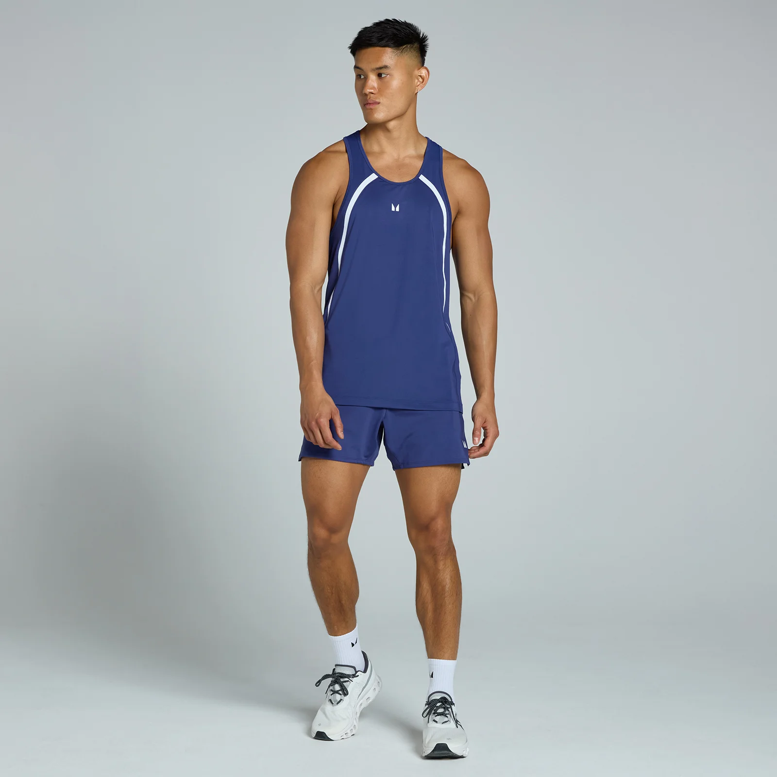 Moška majica Tempo Panel Stringer MP – Dusk - S Slika 1