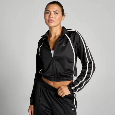 Ženska jakna Tricot Track MP – črna/bela