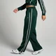 Ženske ravne športne hlače Tricot Track MP – temno smaragne