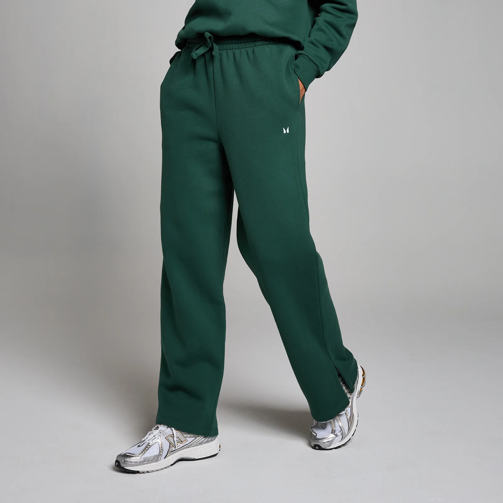 Ženske ravne športne hlače Basics MP – Racing Green - XS Slika 1