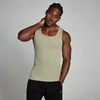 Moški oprijet rebrast top MP – temno žajbljeva