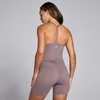 Ženska majica brez rokavov Tempo Strappy Racerback MP – kavna