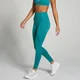 Ženske pajkice Tempo Ultra Curved Seam MP – Aqua Teal