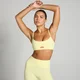 Ženski modrček z naramnicami Tempo Ultra Strappy MP – limona