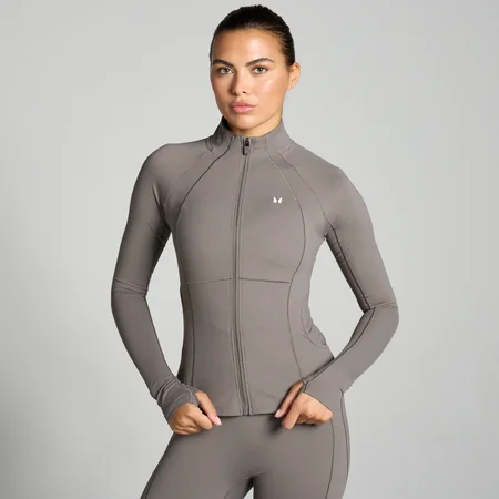 Ženska jakna Tempo Ultra Curved Seam MP – Dark Truffle