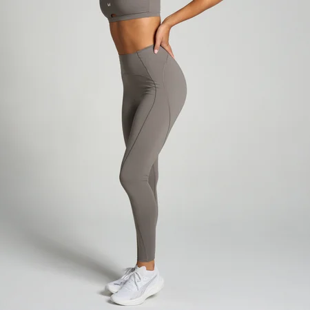 Ženske pajkice Tempo Ultra Curved Seam MP – Dark Truffle