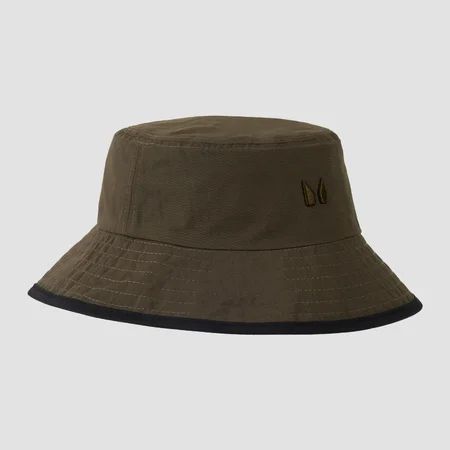 Obojestranski klobuk Bucket MP – črna/gozdno zelena