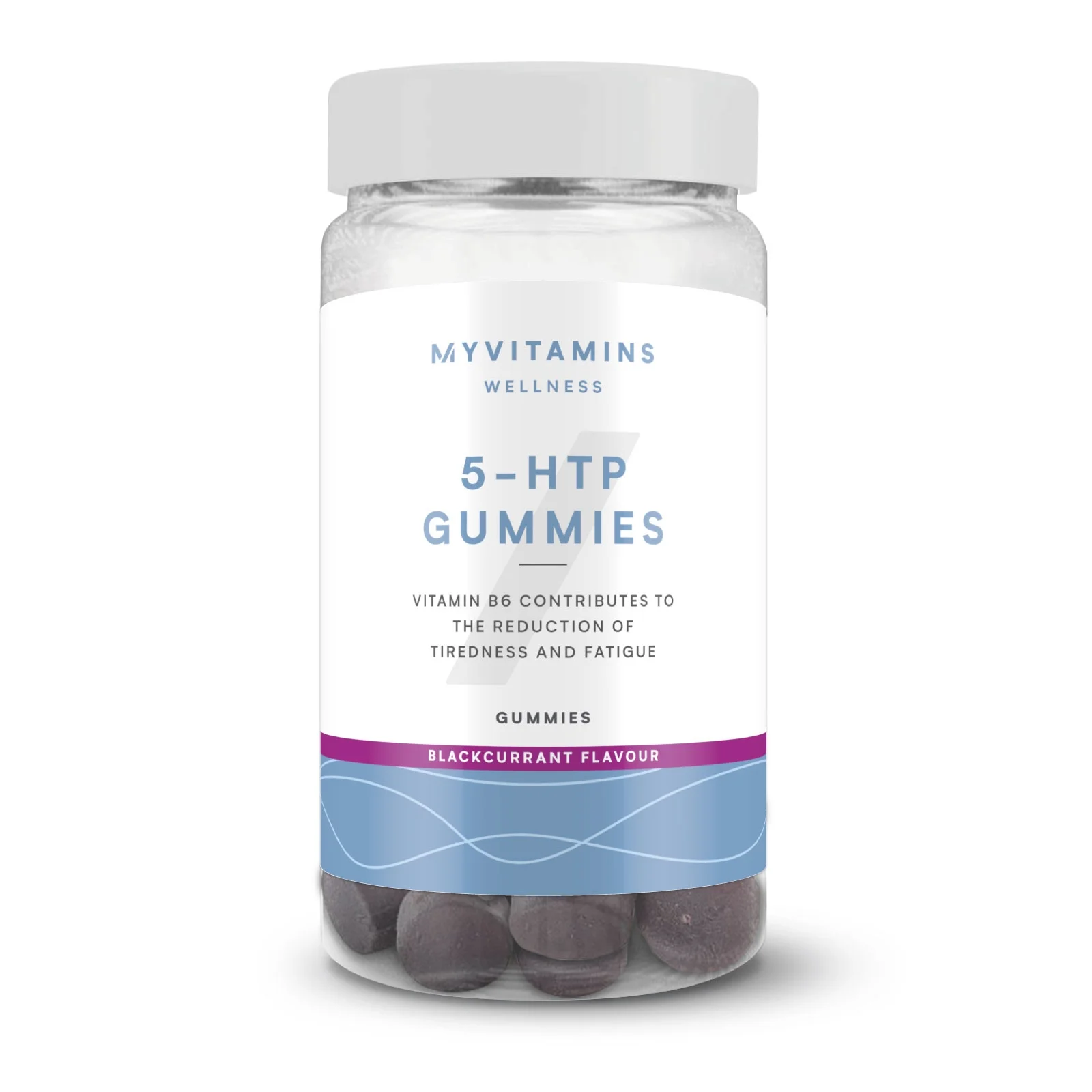 Gumijasti bonboni s 5-HTP - 60GUMMIES, 30Porcij - Črni ribez Slika 1