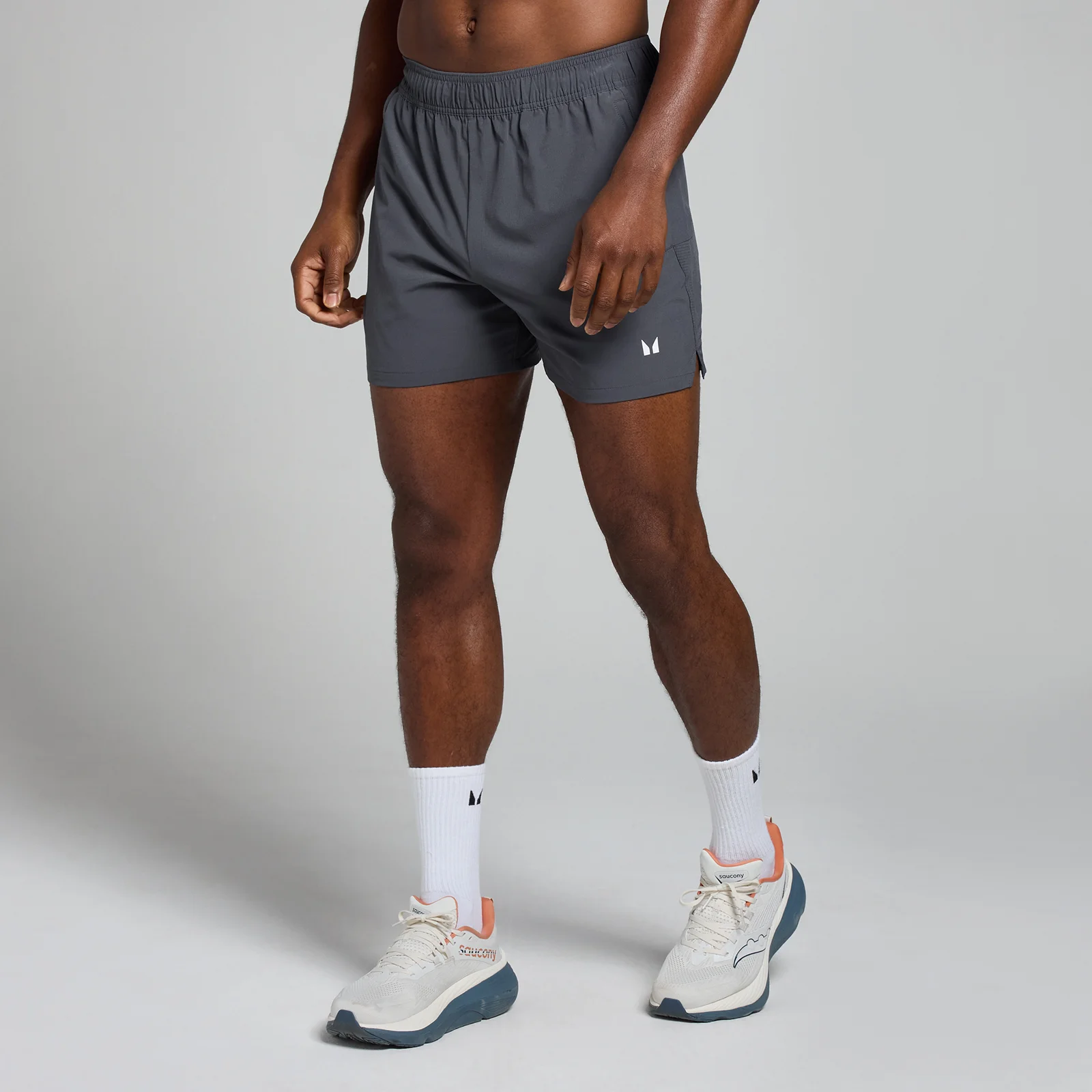 Moške kratke hlače z žepi Active Training MP – temno siva - XL Slika 1