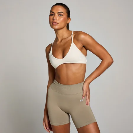 Ženski brezšivni mikro nedrček bralette MP – Bone