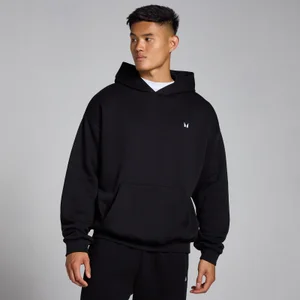 Moška majica širokega kroja s kapuco Rest Day MP – črna - Size M