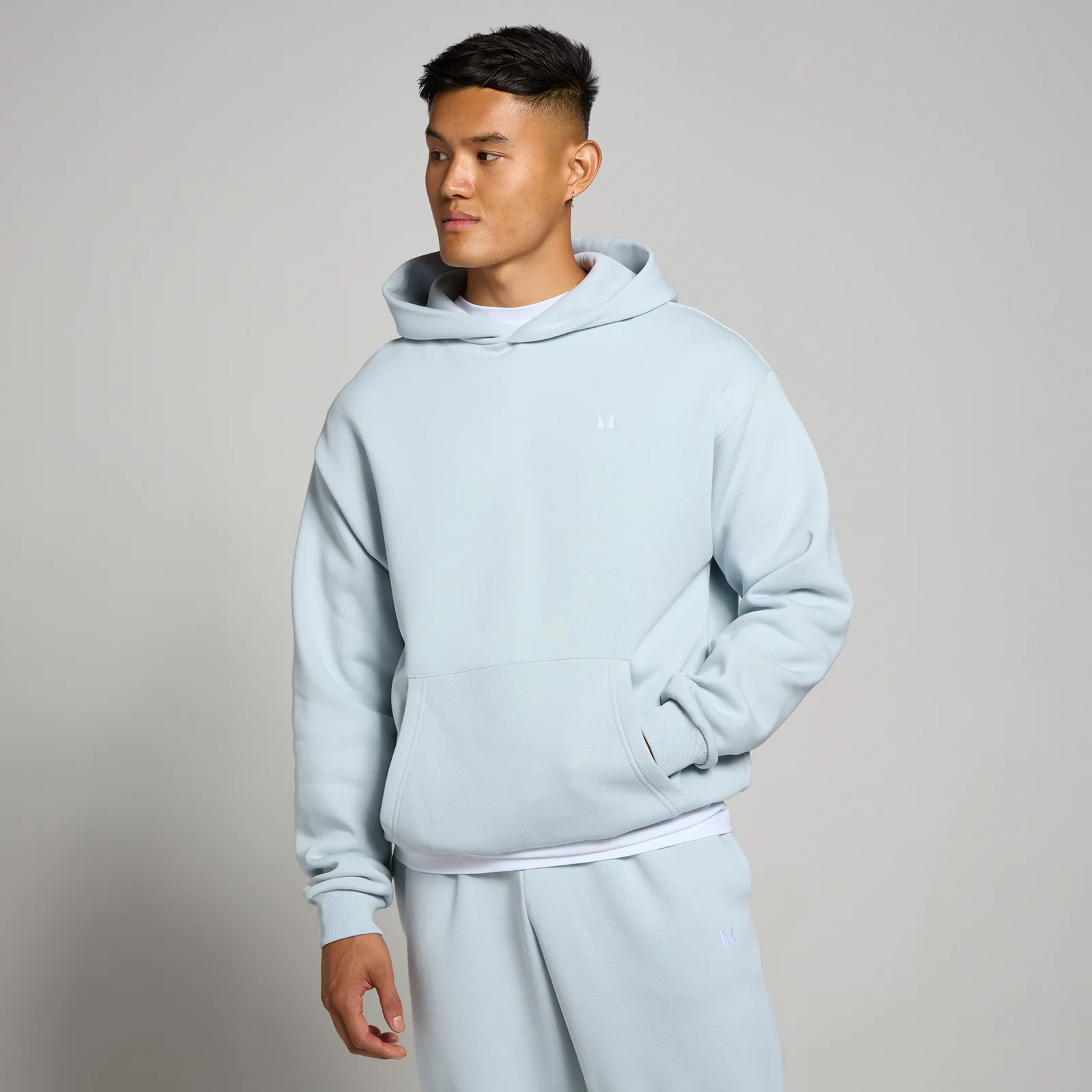 Moški pulover Rest Day Oversized MP – svetlo modra - S Slika 1