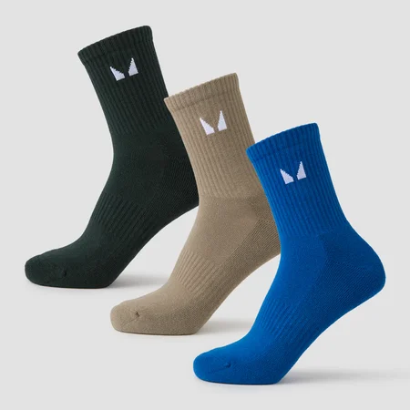Nogavice Unisex Crew MP (3 v pakiranju) – Earth Multipack