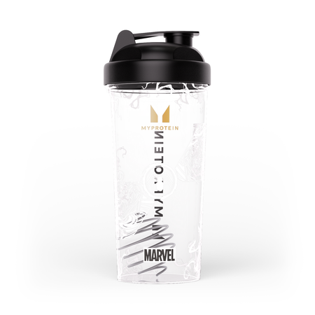 Plastični šejker MARVEL Venom – prozoren/črn