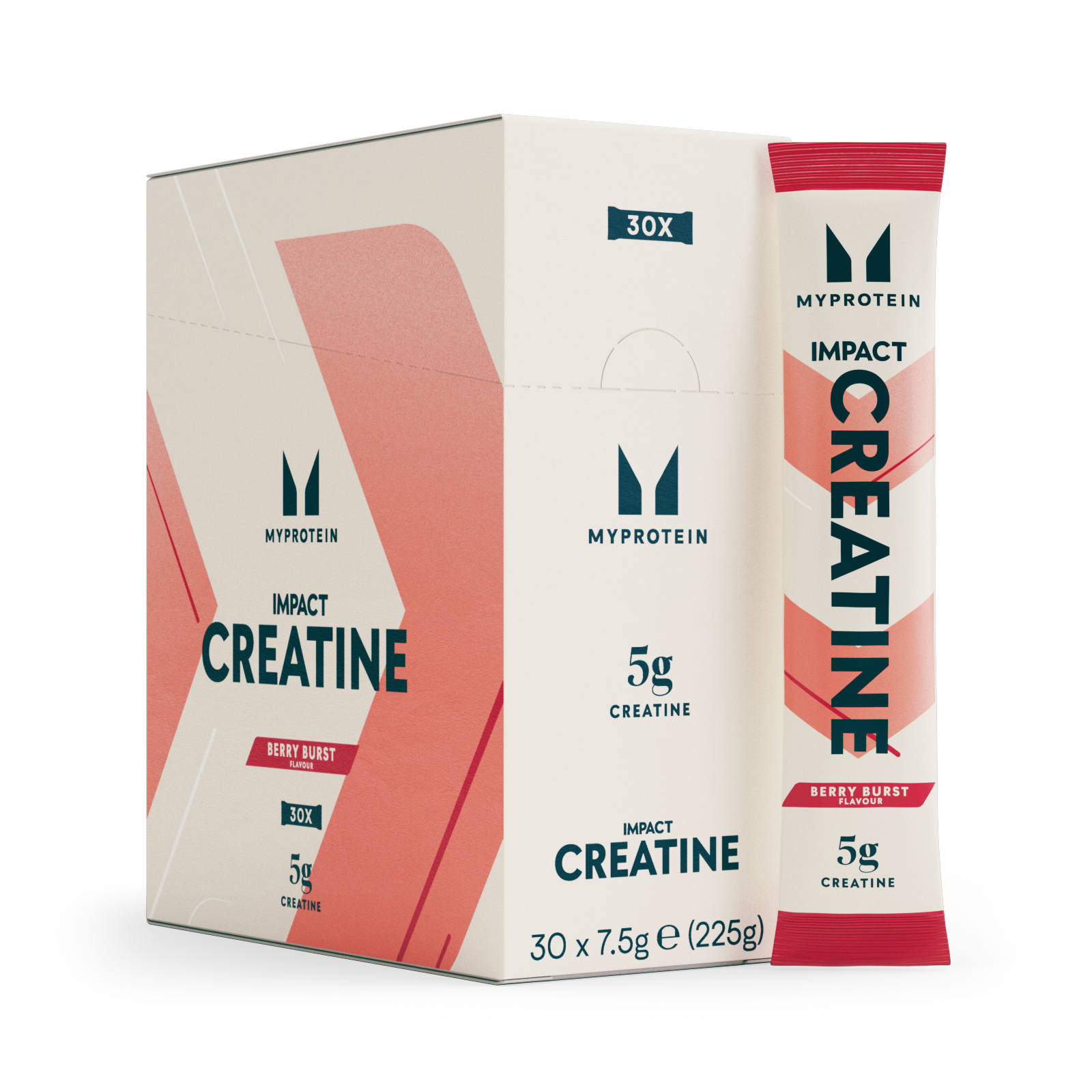 Myprotein, Impact Creatine Stick Packs, 6g (Boxes) - 20servings - Gozdni Sadeži Slika 1