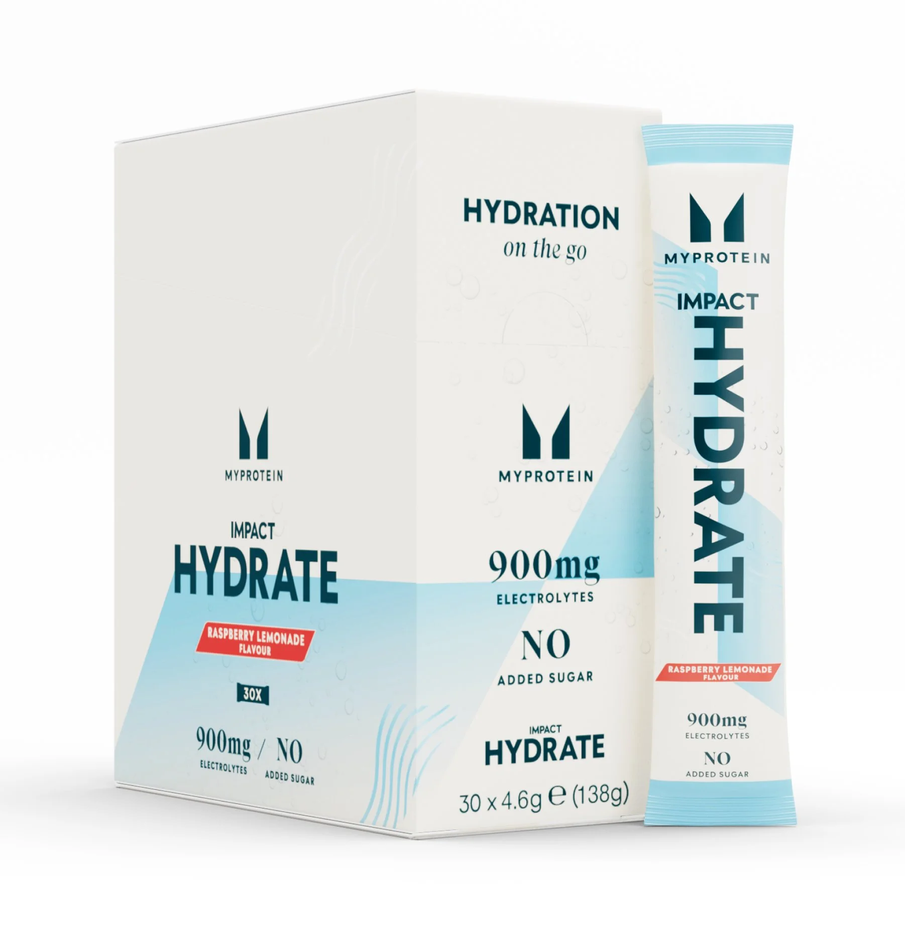 Impact Hydrate | Pakiranje v vrečkah - 4.6g x 30Porcij - Limonada z Malinami Slika 1