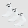 Nogavice za pilates MP (3 v pakiranju) – bele