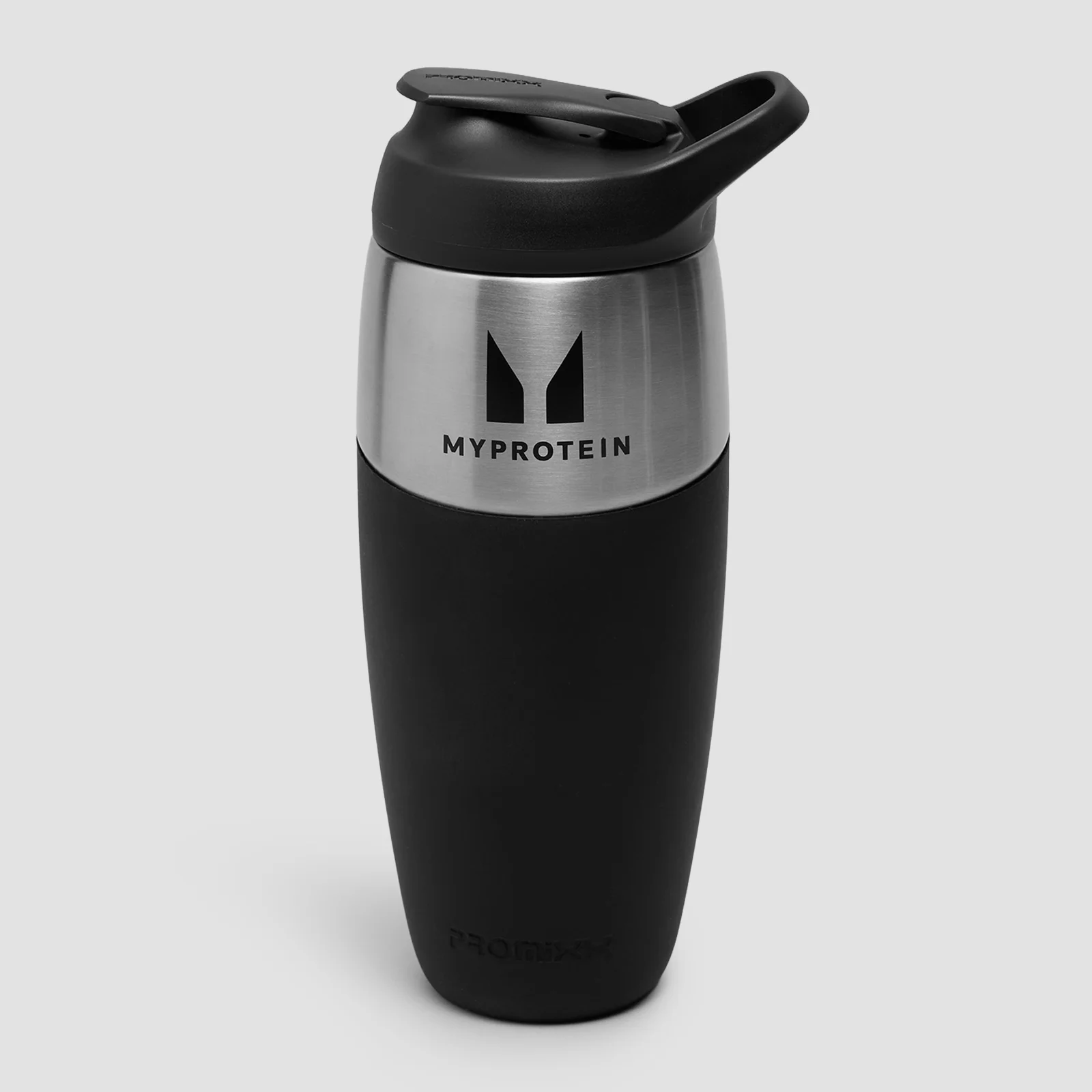 Myprotein x Promixx kovinska steklenica z enojno steno 950 ml - stealth črna Slika 1