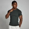 Moška majica Origin Ribbed Muscle Fit MP – sprano črna