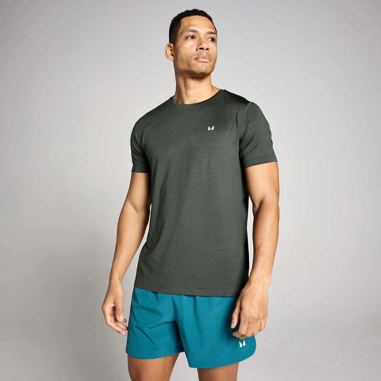 MP Men's Tempo Marl T-Shirt - Washed Black - L Slika 1