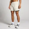 MP moške 13 cm 2-v-1 kratke hlače za trening - kostna