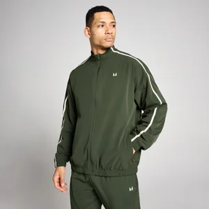 MP moška jakna Tempo Panel Woven - gozdno zelena - Size S