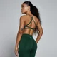 MP Women's Lift Seamless Strappy Bra - Dark Emerald