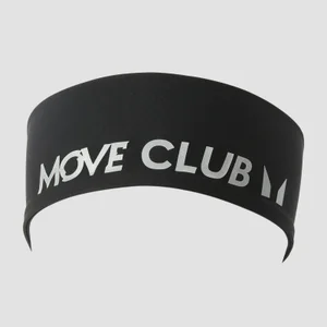 Naglavni trak Velocity Move Club MP – črn/odsevni - Option Move Club