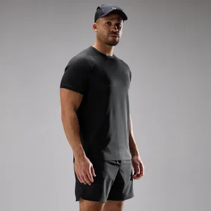 MP moška majica Training Ultra z mrežasto tkanino - črna - Size L