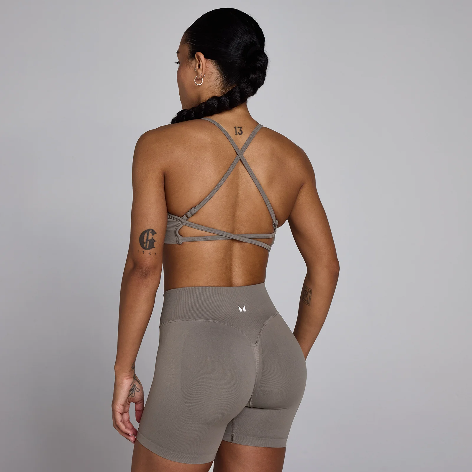 MP Women's Lift Seamless Strappy Bra - Dark Truffle - L Slika 1
