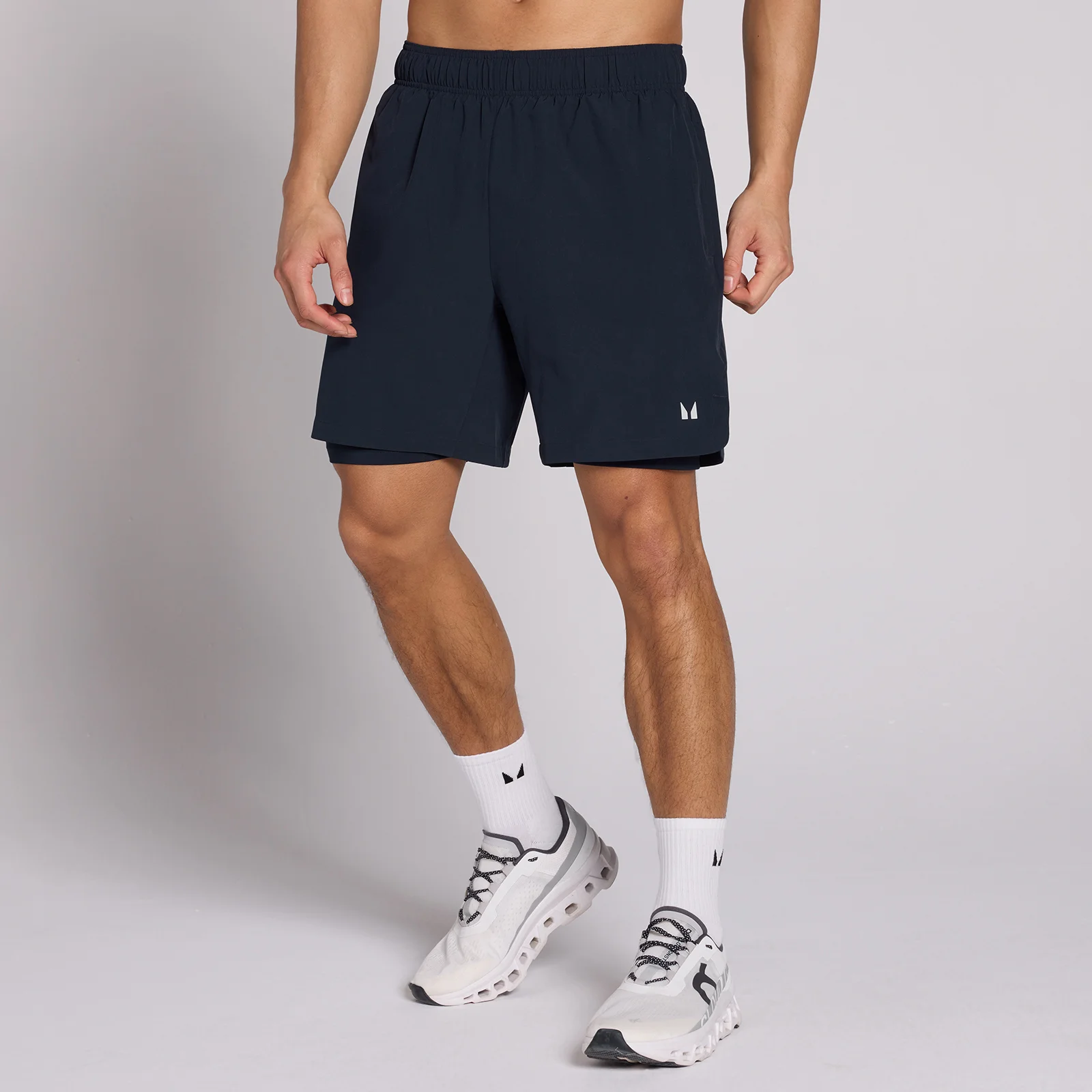 MP Men's 7" 2-in-1 Training Shorts - Dark Navy - XXL Slika 1