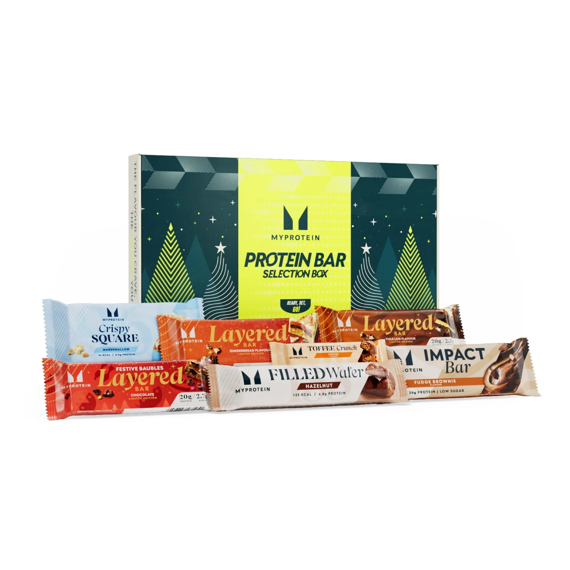 Paket beljakovinskih ploščic Selection Box Slika 1