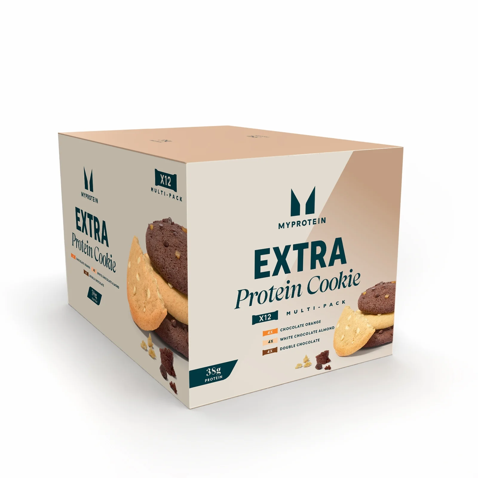 Beljakovinski piškot - 12cookies - Chocolate, Variety Slika 1