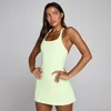 MP ženska tenis obleka z naramnicami Tempo - svetlo zelena