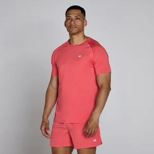 MP moška trenirka majica s kratkimi rokavi - rdeča - Size XS