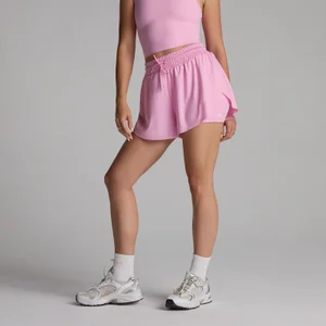 MP ženske kratke hlače Tempo 2 v 1 - cosmo rožnata - Size XXL