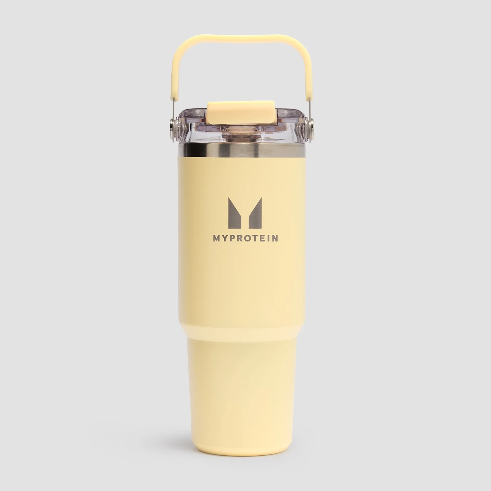 Myprotein steklenica iz recikliranega kovine s slamico 900 ml - butter Slika 1