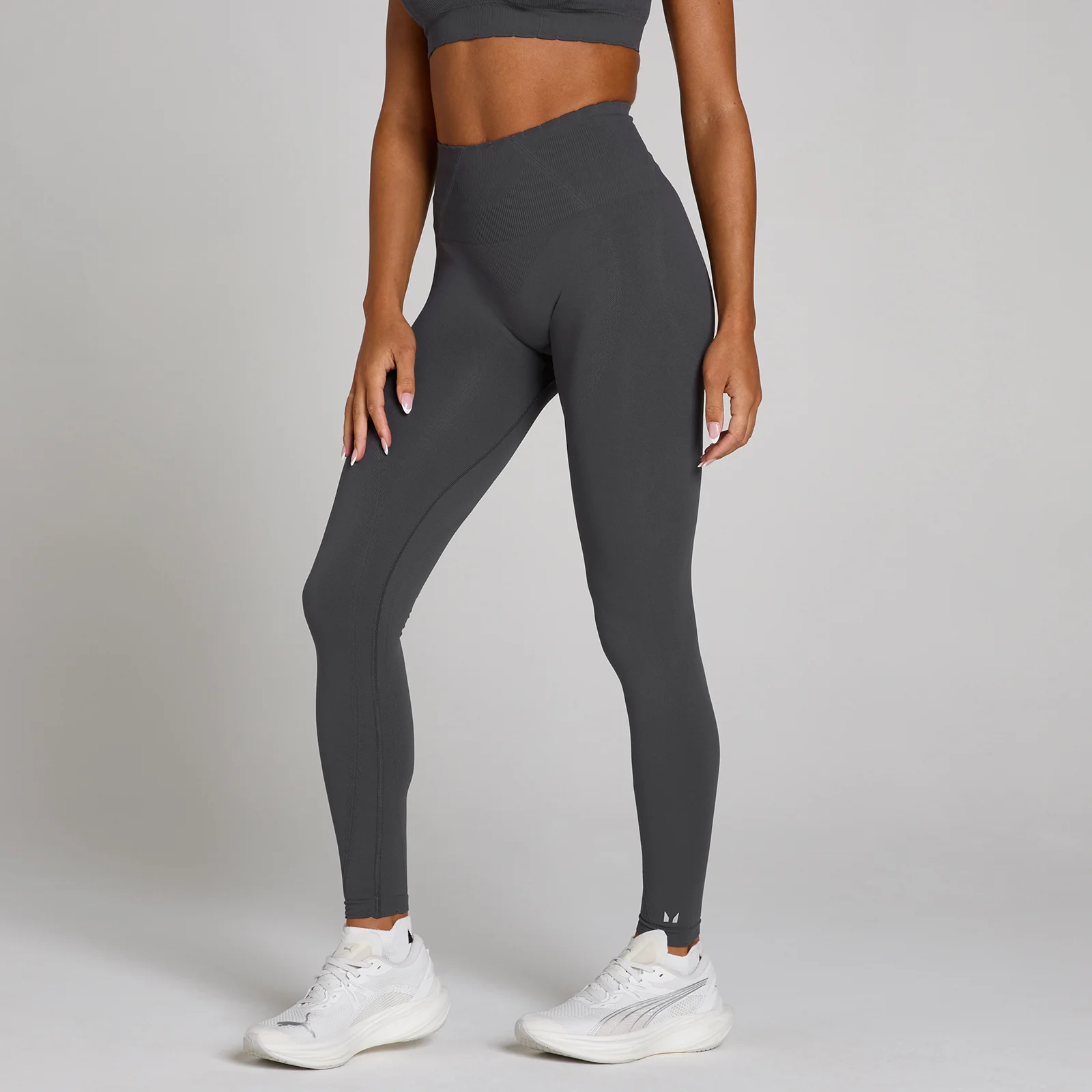 MP ženske pajkice tempo ultra seamless - robust grey - XS Slika 1